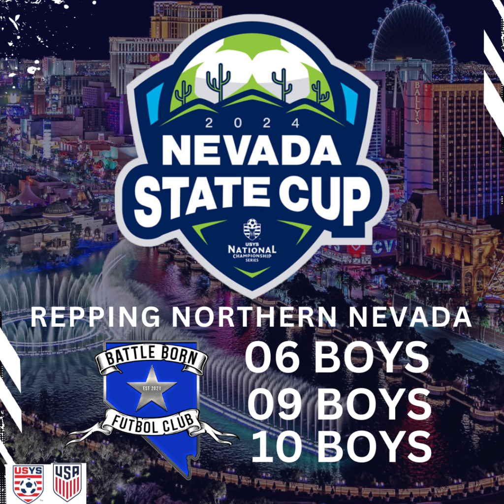 🚨Nevada State Cup🚨 Representing Northern Nevada BattleBorn Futbol